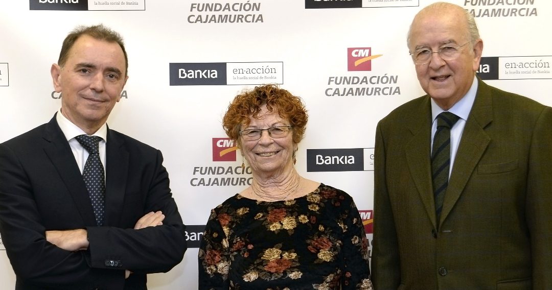 Firma del convenio de la Fundación Cajamurcia y Bankia con AFAMUR.
